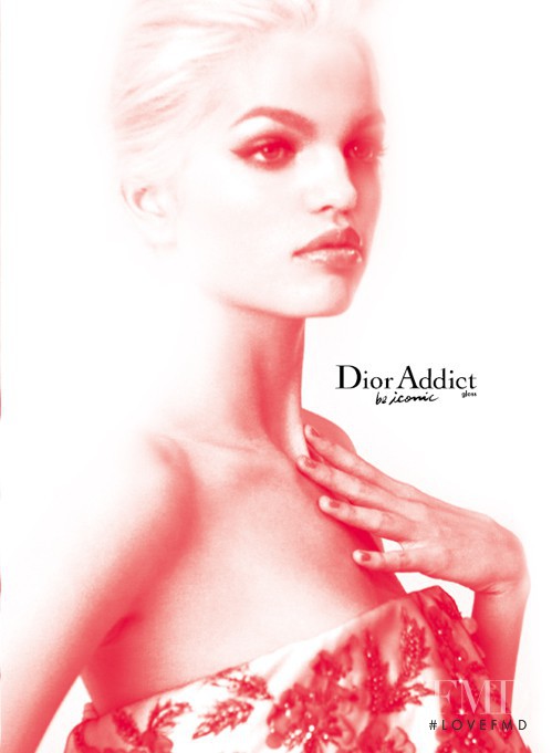 Daphne Groeneveld featured in  the Dior Beauty Dior Addict - Gloss advertisement for Spring/Summer 2013