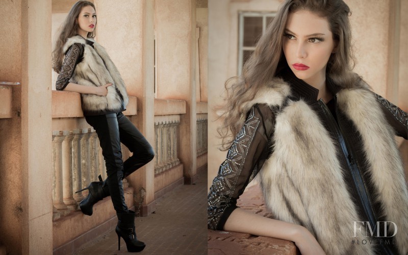 Lorena Maraschi featured in  the Maria Lira advertisement for Autumn/Winter 2013