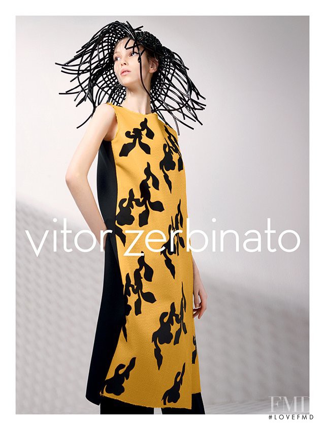Lorena Maraschi featured in  the Vitor Zerbinato advertisement for Spring/Summer 2016