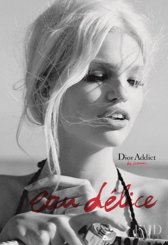 Daphne Groeneveld featured in  the Christian Dior Parfums advertisement for Spring/Summer 2013