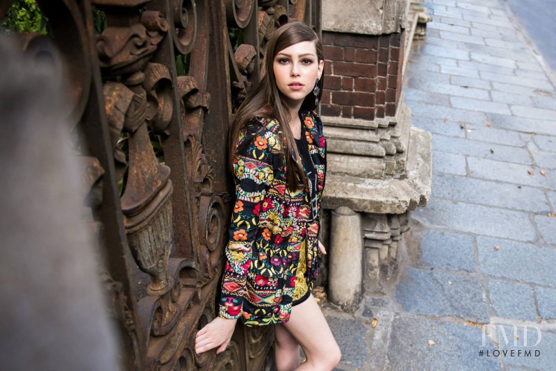 Lorena Maraschi featured in  the Dress to Sweet Chelsea catalogue for Autumn/Winter 2014