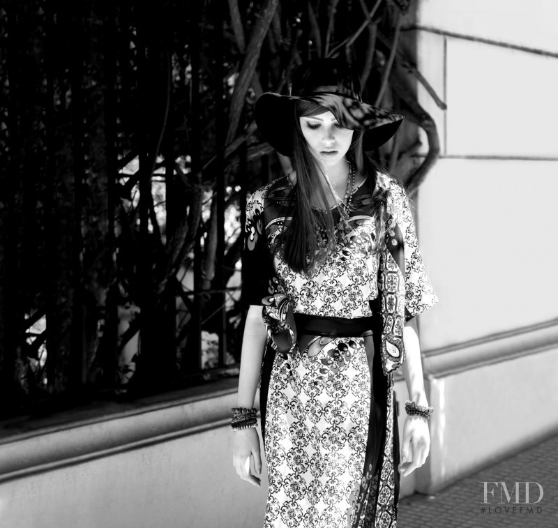 Lorena Maraschi featured in  the Dress to Sweet Chelsea catalogue for Autumn/Winter 2014