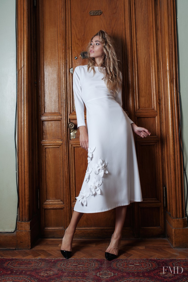 Ksenia Islamova featured in  the Galina Podzolko lookbook for Spring/Summer 2016