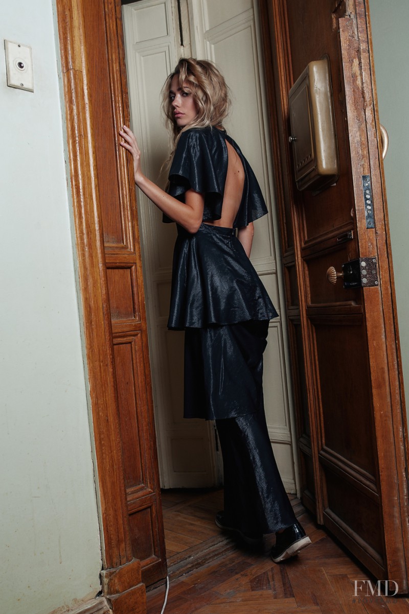 Ksenia Islamova featured in  the Galina Podzolko lookbook for Spring/Summer 2016