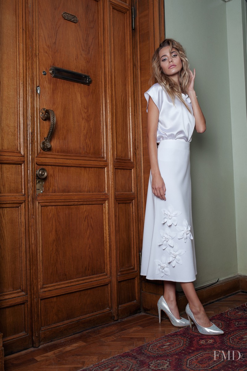 Ksenia Islamova featured in  the Galina Podzolko lookbook for Spring/Summer 2016