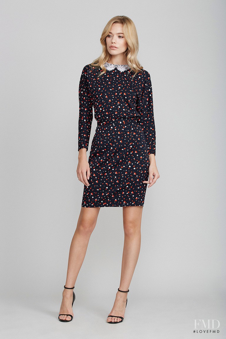 Ksenia Islamova featured in  the Alexander Terekhov lookbook for Pre-Fall 2016