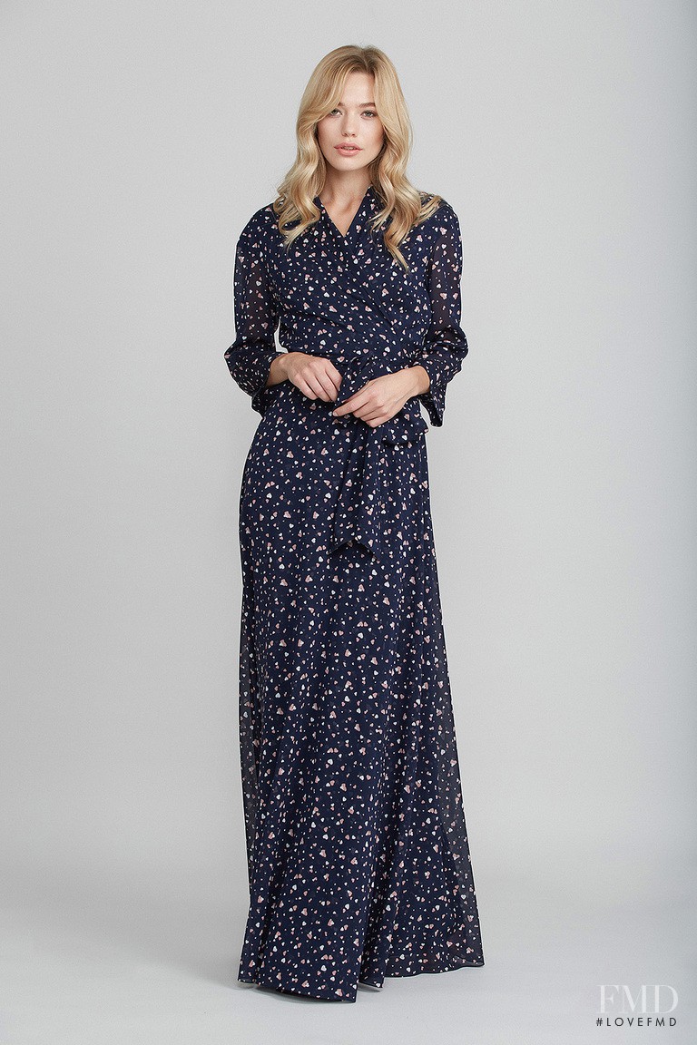 Ksenia Islamova featured in  the Alexander Terekhov lookbook for Pre-Fall 2016