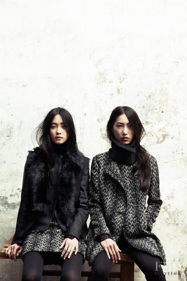 Ji Young Kwak featured in  the Akris Punto advertisement for Autumn/Winter 2013