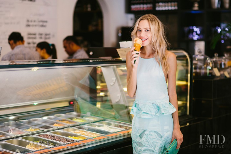 Ksenia Islamova featured in  the Palma Australia advertisement for Summer 2015