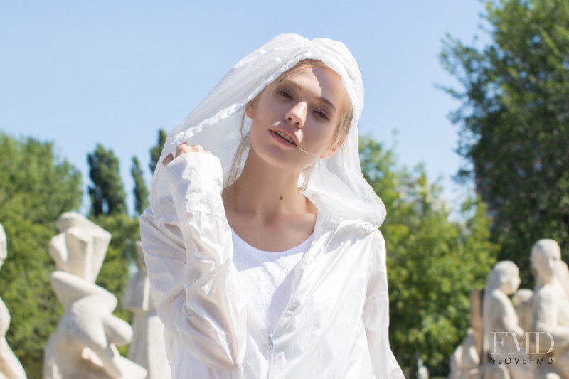 Ksenia Islamova featured in  the Barkico lookbook for Spring/Summer 2015