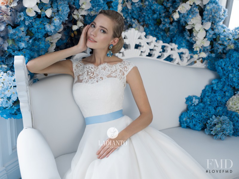 Ksenia Islamova featured in  the Ladianto lookbook for Autumn/Winter 2015