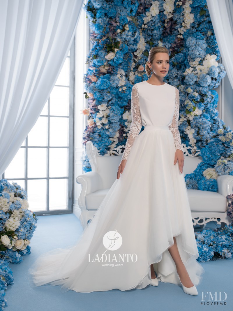 Ksenia Islamova featured in  the Ladianto lookbook for Autumn/Winter 2015