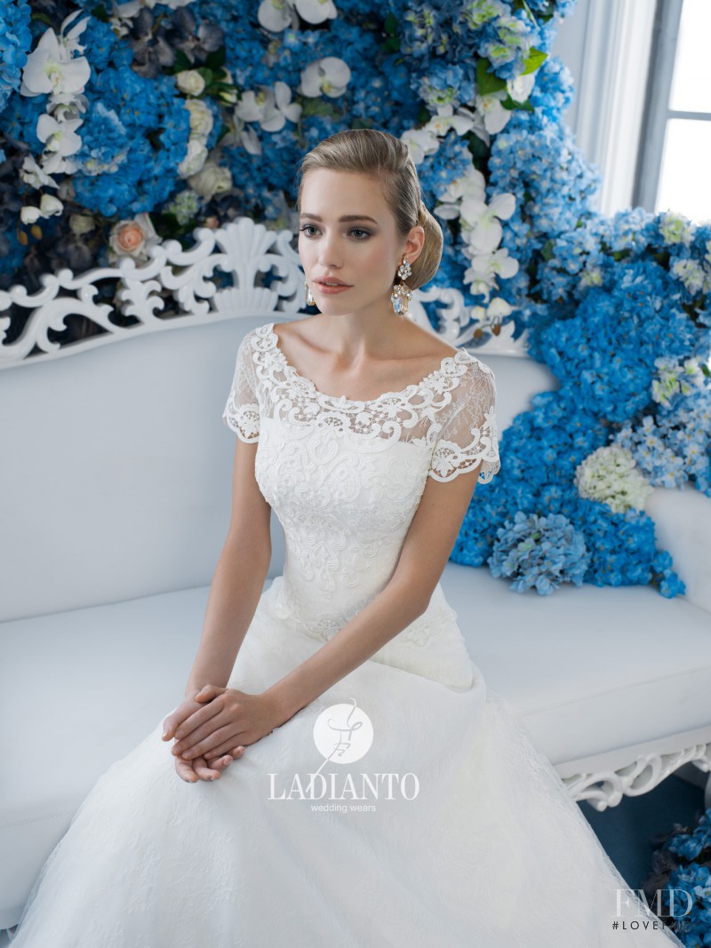 Ksenia Islamova featured in  the Ladianto lookbook for Autumn/Winter 2015