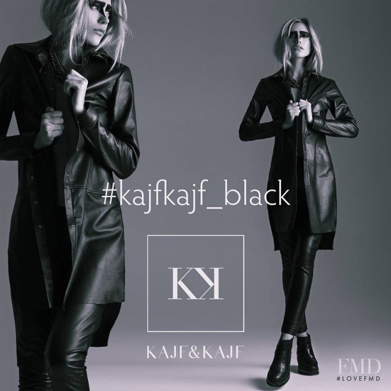 Ksenia Islamova featured in  the Kajf&Kajf advertisement for Autumn/Winter 2015