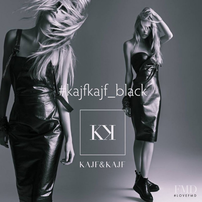 Ksenia Islamova featured in  the Kajf&Kajf advertisement for Autumn/Winter 2015