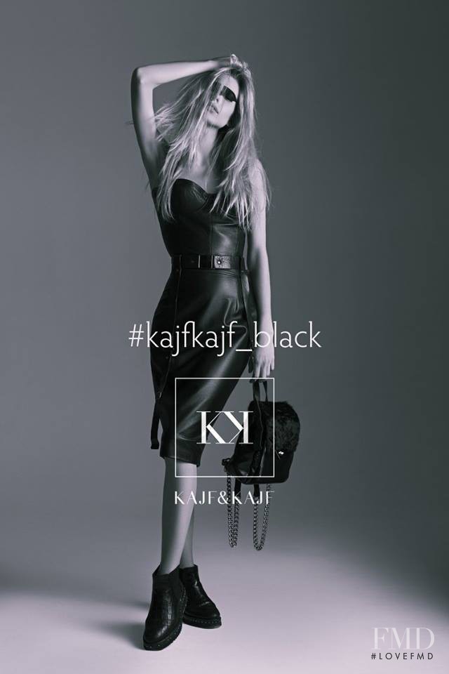 Ksenia Islamova featured in  the Kajf&Kajf advertisement for Autumn/Winter 2015