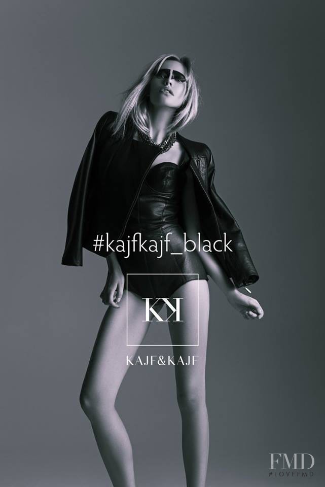 Ksenia Islamova featured in  the Kajf&Kajf advertisement for Autumn/Winter 2015