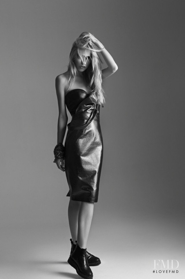 Ksenia Islamova featured in  the Kajf&Kajf advertisement for Autumn/Winter 2015