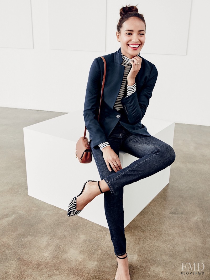 Gracie Carvalho featured in  the J.Crew Wear-to-Work Outfits lookbook for Fall 2016