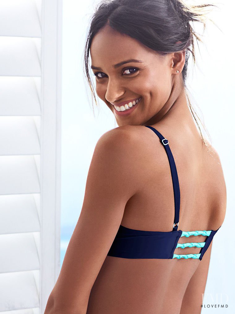Gracie Carvalho featured in  the Victoria\'s Secret Lingerie & Sleepwear catalogue for Spring/Summer 2015
