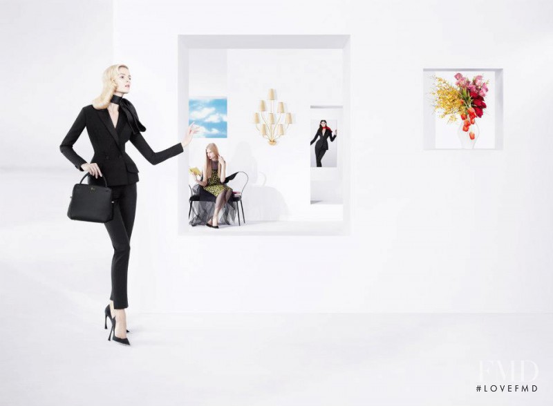 Anna Martynova featured in  the Christian Dior advertisement for Spring/Summer 2013