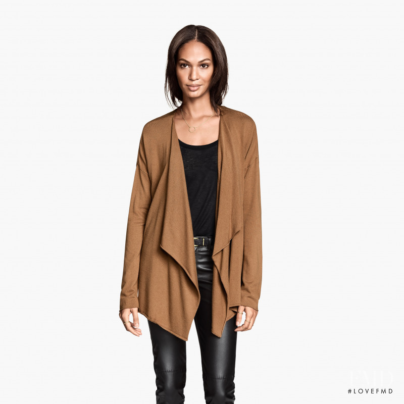 Joan Smalls featured in  the H&M catalogue for Pre-Fall 2014