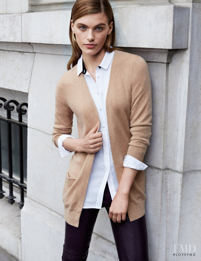 Madison Headrick featured in  the H&M lookbook for Fall 2014