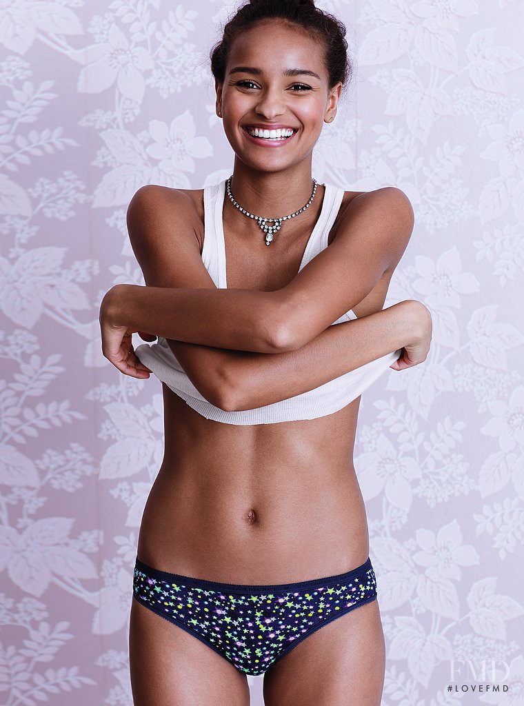 Gracie Carvalho featured in  the Victoria\'s Secret Lingerie & Sleepwear catalogue for Autumn/Winter 2013
