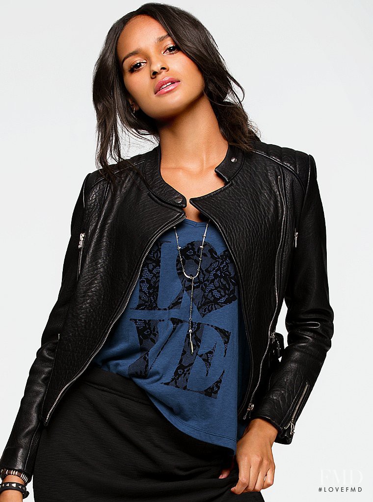 Gracie Carvalho featured in  the Victoria\'s Secret Clothing catalogue for Autumn/Winter 2013