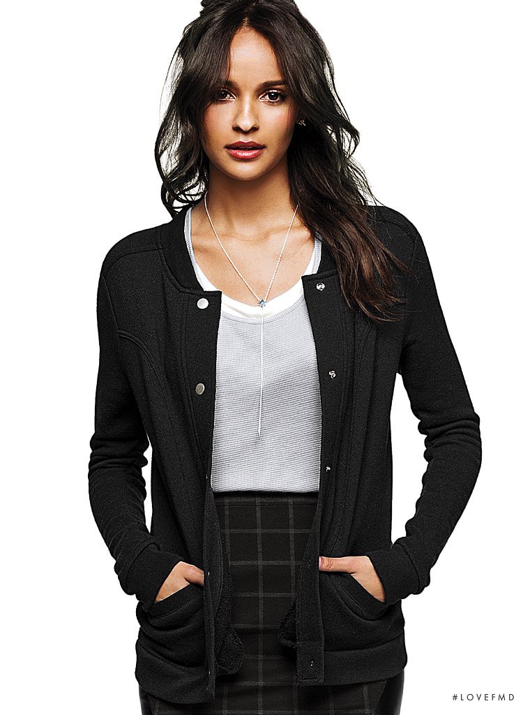 Gracie Carvalho featured in  the Victoria\'s Secret Clothing catalogue for Autumn/Winter 2013