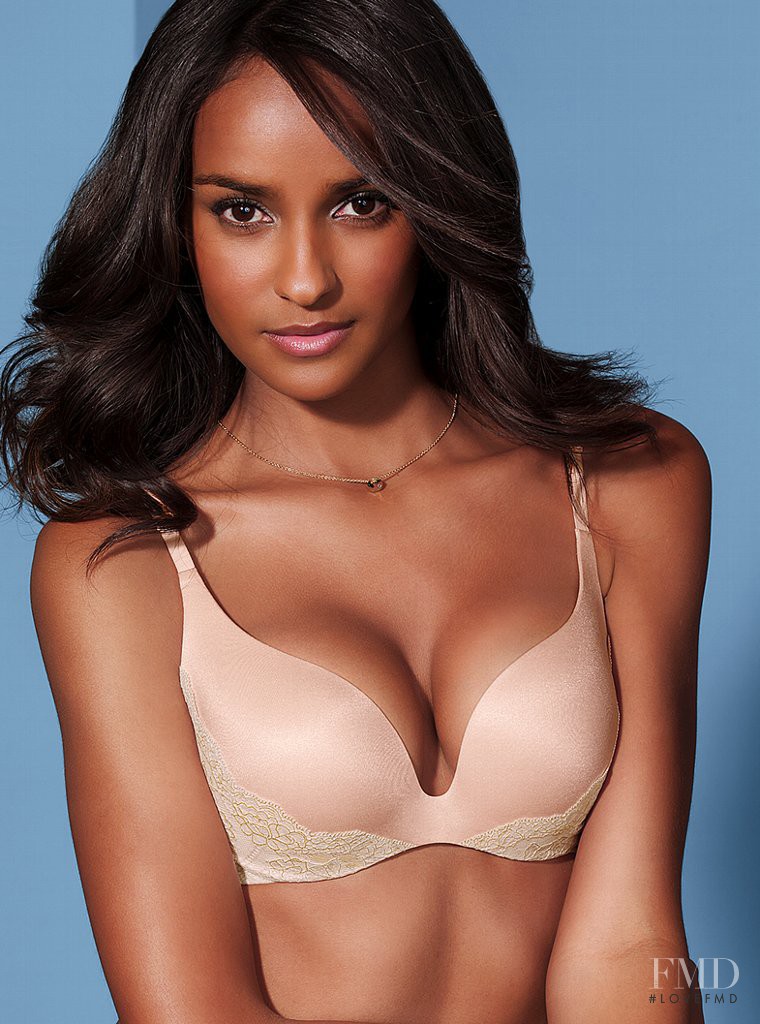 Gracie Carvalho featured in  the Victoria\'s Secret Lingerie & Sleepwear catalogue for Spring/Summer 2013