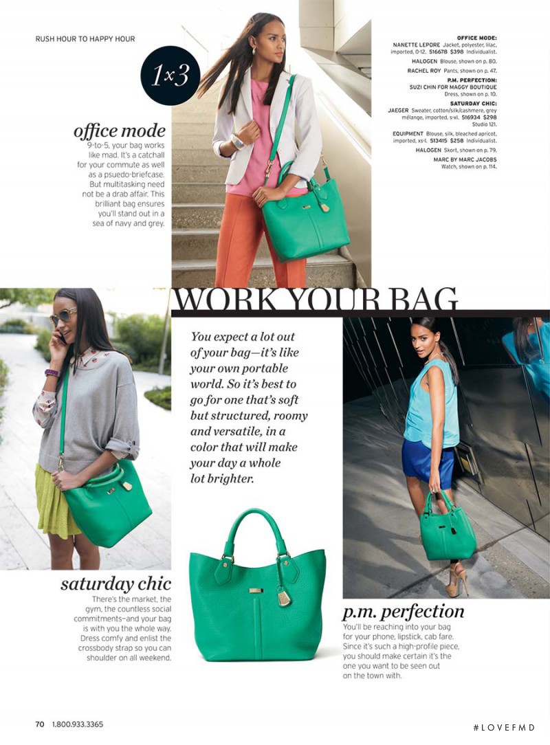 Gracie Carvalho featured in  the Nordstrom catalogue for Spring/Summer 2012