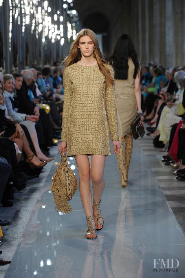 Colinne Michaelis featured in  the Salvatore Ferragamo fashion show for Resort 2013