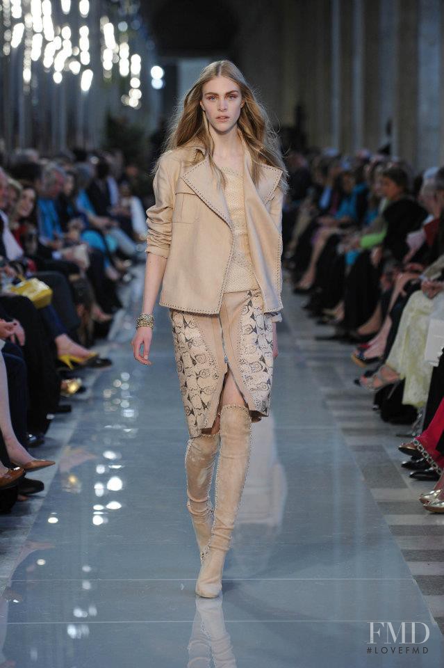 Hedvig Palm featured in  the Salvatore Ferragamo fashion show for Resort 2013