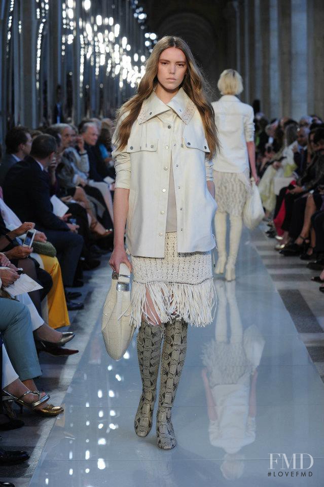 Josefien Rodermans featured in  the Salvatore Ferragamo fashion show for Resort 2013