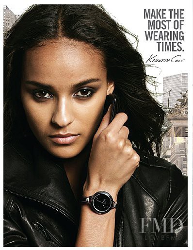 Gracie Carvalho featured in  the Kenneth Cole advertisement for Autumn/Winter 2009