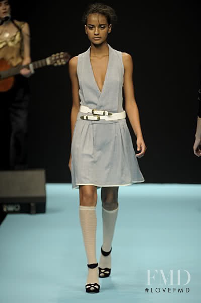 Gracie Carvalho featured in  the Gaspard Yurkievich fashion show for Spring/Summer 2010
