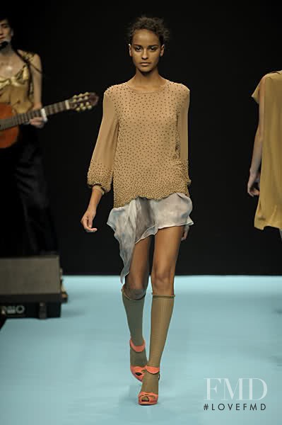 Gracie Carvalho featured in  the Gaspard Yurkievich fashion show for Spring/Summer 2010