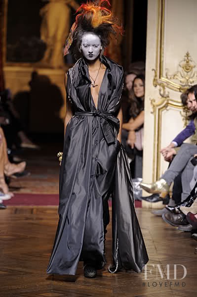 Gracie Carvalho featured in  the Vivienne Westwood Gold Label fashion show for Spring/Summer 2010