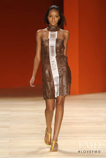Gracie Carvalho featured in  the Cori fashion show for Spring/Summer 2009