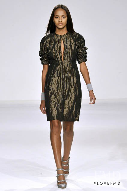 Gracie Carvalho featured in  the Gloria Coelho fashion show for Spring/Summer 2009