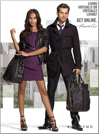 Gracie Carvalho featured in  the Kenneth Cole advertisement for Spring/Summer 2010