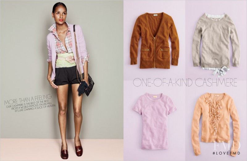 Gracie Carvalho featured in  the J.Crew Recasting The Classics & Mixer Upper catalogue for Summer 2010