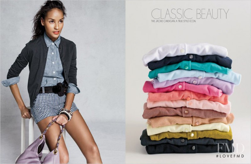 Gracie Carvalho featured in  the J.Crew Recasting The Classics & Mixer Upper catalogue for Summer 2010