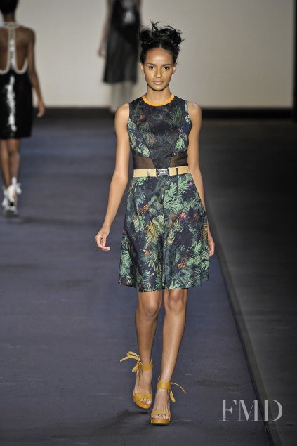 Gracie Carvalho featured in  the Andrea Marques fashion show for Spring/Summer 2011