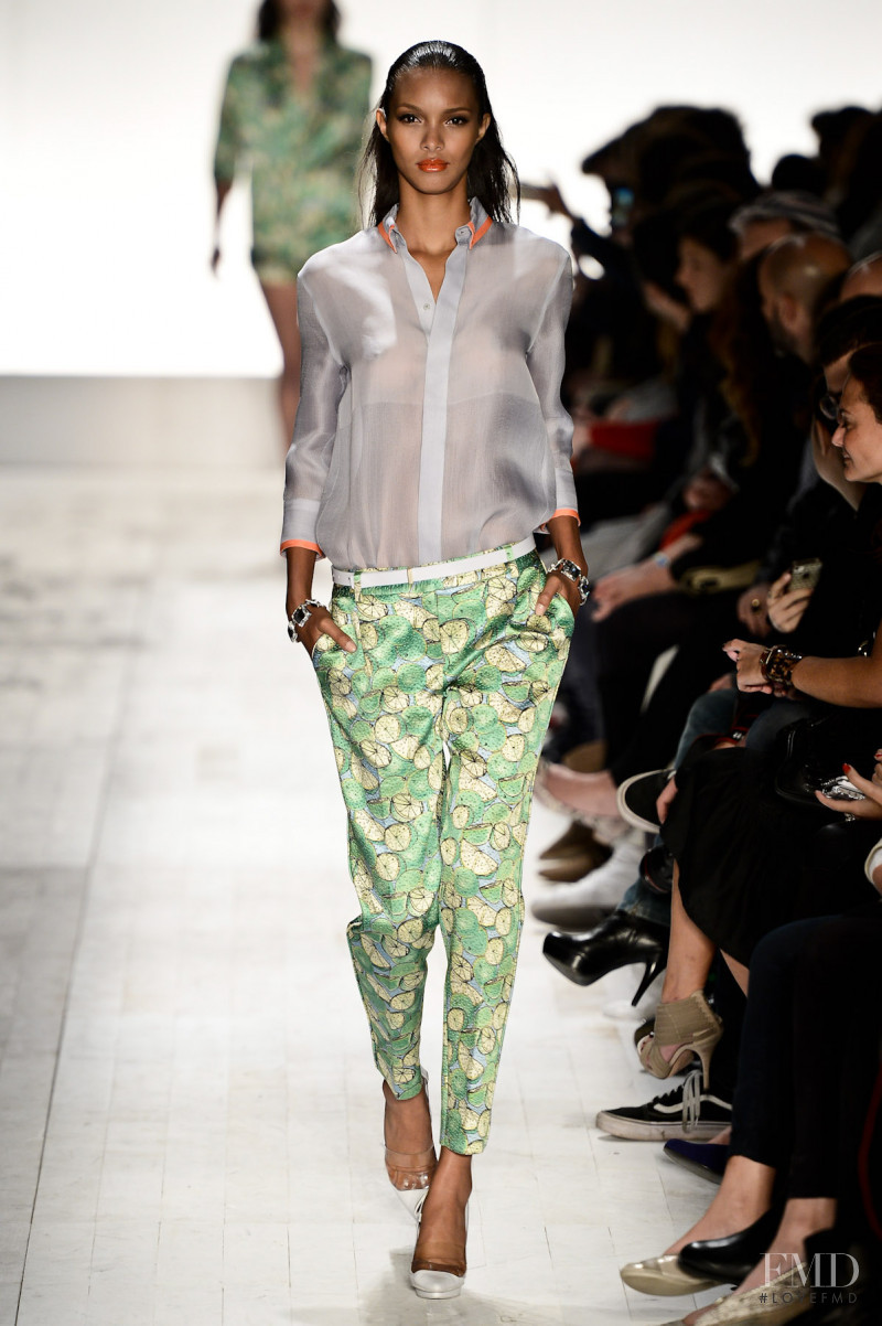 Lais Ribeiro featured in  the Forum fashion show for Spring/Summer 2013