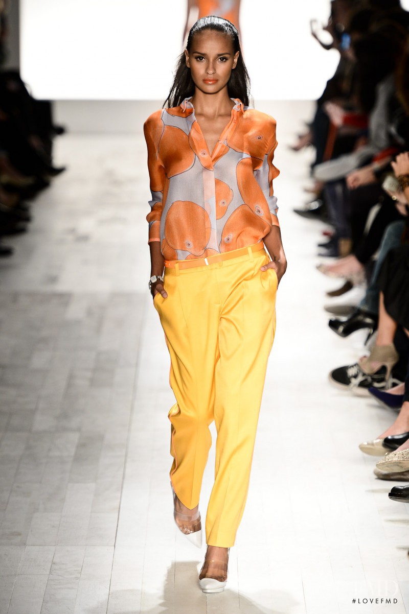 Gracie Carvalho featured in  the Forum fashion show for Spring/Summer 2013