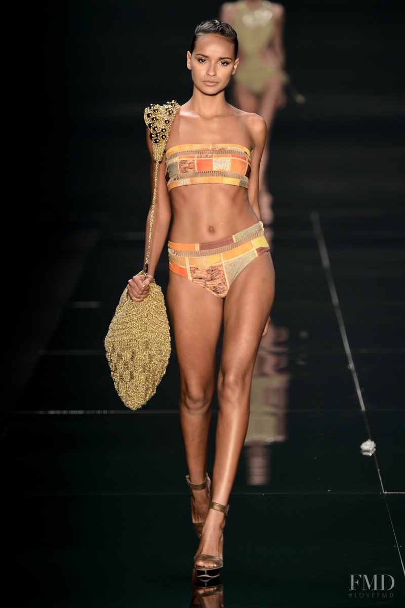Gracie Carvalho featured in  the Agua de Coco fashion show for Spring/Summer 2013