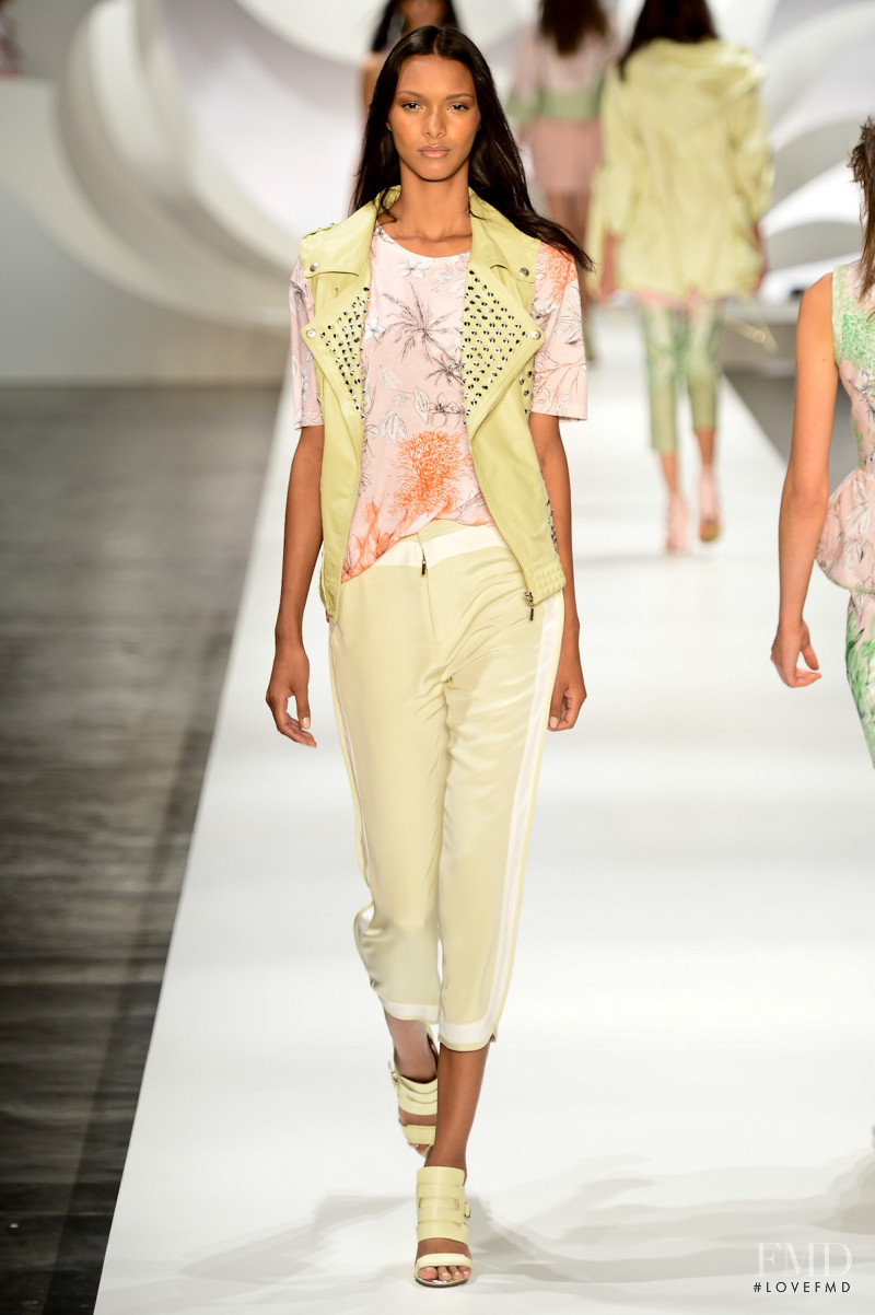 Lais Ribeiro featured in  the Colcci fashion show for Spring/Summer 2013