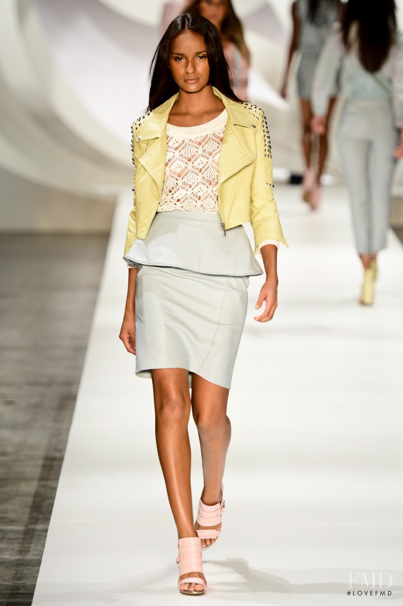 Gracie Carvalho featured in  the Colcci fashion show for Spring/Summer 2013